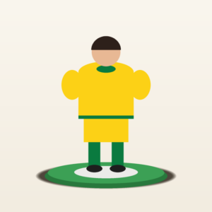 Figurine Subbuteo FC Nantes Socles Subbuteo de rechange (lot de 11)
